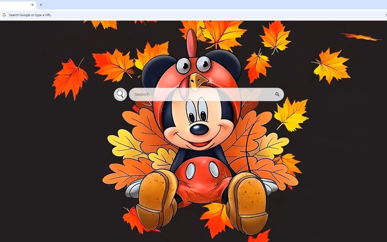 Mickey Mouse Thanksgiving Live Wallpaper